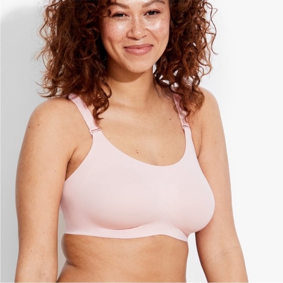 Knix Medium Support Evolution Bra in Pink - Picture 1 of 10